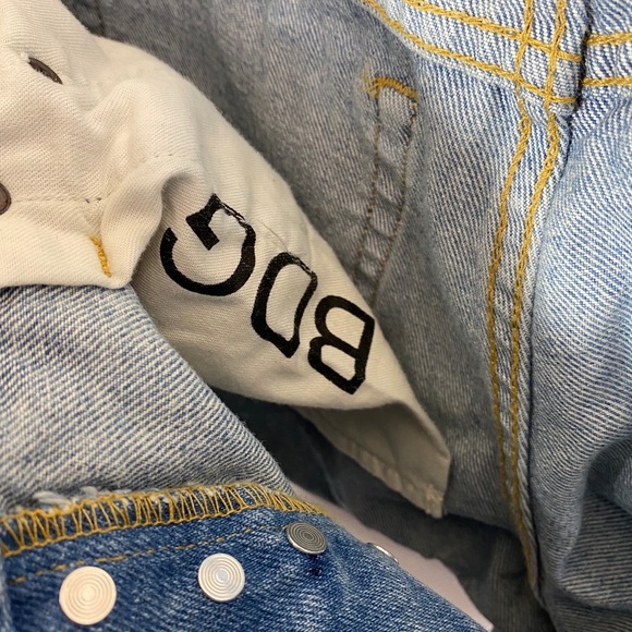 NWT UO BDG High Rise Distressed Mom Shorts Size 26 - Picture 4 of 5